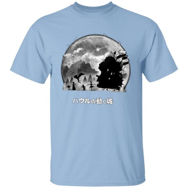 Howl’s Moving Castle – Walking in the Night T Shirt Ghibli Store ghibli.store