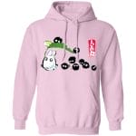 Mini Totoro and the Soot Balls Hoodie Ghibli Store ghibli.store
