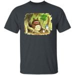 Totoro in Jungle Water Color T shirt