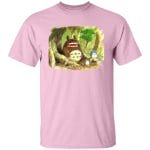 Totoro in Jungle Water Color T shirt