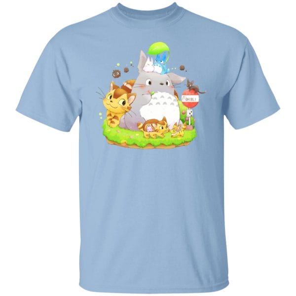 Totoro Family and The Cat Bus T shirt Ghibli Store ghibli.store