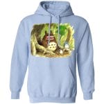 Totoro in Jungle Water Color Hoodie