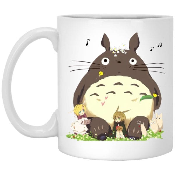 Totoro Family and The Cat Bus Mug Ghibli Store ghibli.store