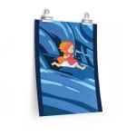 Ponyo Upon the Sea Poster Ghibli Store ghibli.store