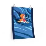 Ponyo Upon the Sea Poster Ghibli Store ghibli.store