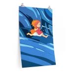 Ponyo Upon the Sea Poster