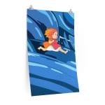 Ponyo Upon the Sea Poster Ghibli Store ghibli.store