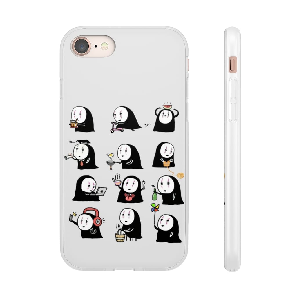 Cute No Face Kaonashi Collection iPhone Cases Ghibli Store