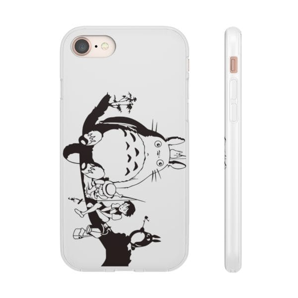 Sleepy Totoro iPhone Cases