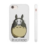 Totoro I’m Not Here iPhone Cases Ghibli Store ghibli.store