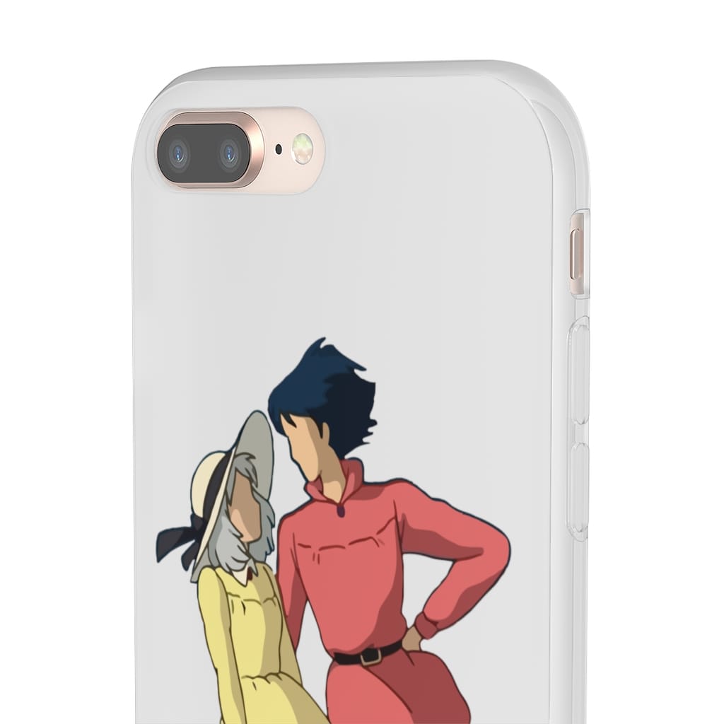 Howl’s Moving Castle – Sophie and Howl Gazing at Each other iPhone Cases