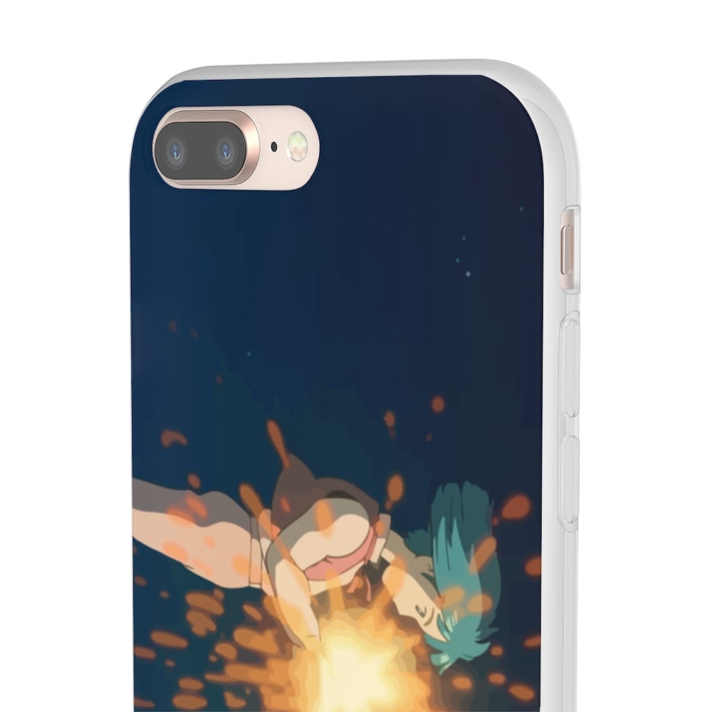 Howl’s Moving Castle – Howl meets Calcifer iPhone Cases Ghibli Store ghibli.store
