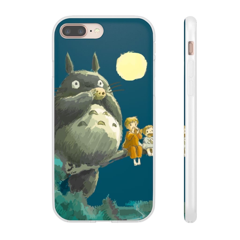 My Neighbor Totoro by the moon iPhone Cases