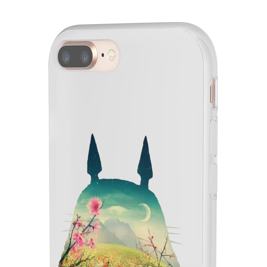 My Neighbor Totoro Colorful Cutout iPhone Cases