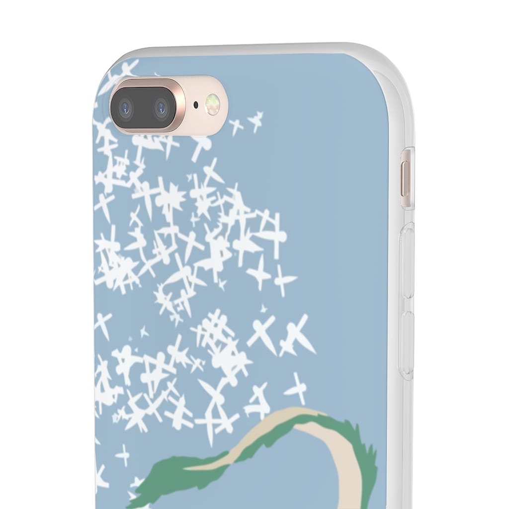 Spirited Away –  Flying Haku Dragon iPhone Cases