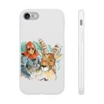 Princess Mononoke – Ashitaka Water Color iPhone Cases Ghibli Store ghibli.store