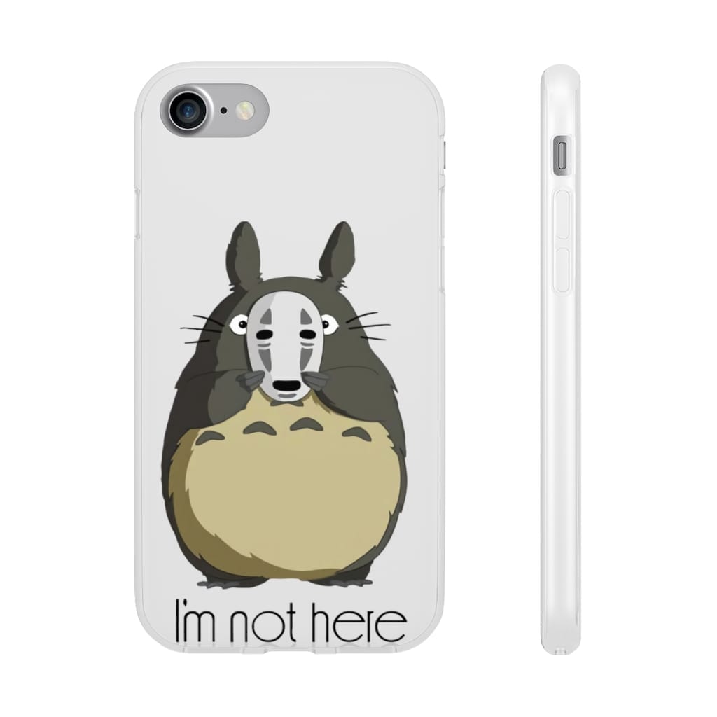 Totoro I’m Not Here iPhone Cases