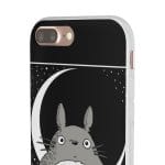 My Neighbor Totoro by the Moon Black & White iPhone Cases Ghibli Store ghibli.store