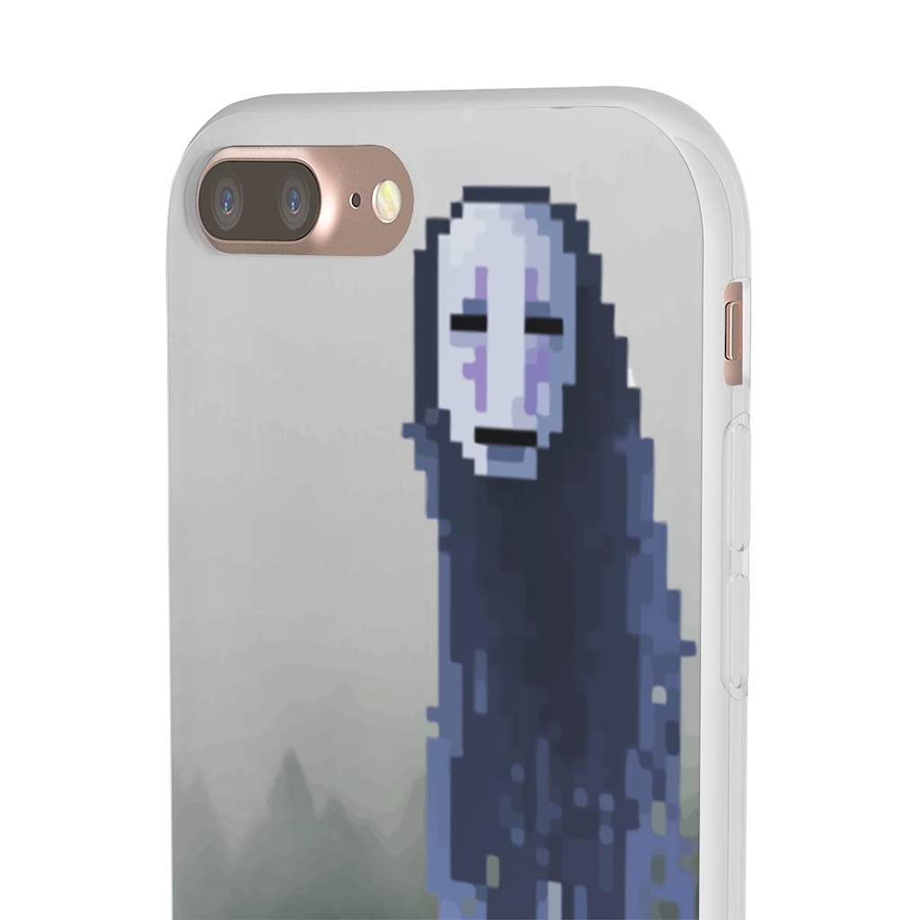 Spirited Away No Face Kaonashi 8bit iPhone Cases