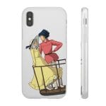 Howl’s Moving Castle – Sophie and Howl Gazing at Each other iPhone Cases Ghibli Store ghibli.store