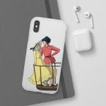 Howl’s Moving Castle – Sophie and Howl Gazing at Each other iPhone Cases Ghibli Store ghibli.store