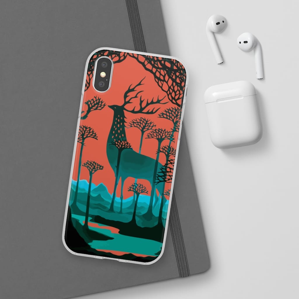 Princess Mononoke – Shishigami of The Forest iPhone Cases