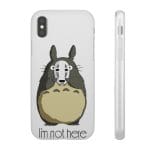 Totoro I’m Not Here iPhone Cases Ghibli Store ghibli.store