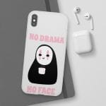 No Drama, No Face iPhone Cases Ghibli Store ghibli.store