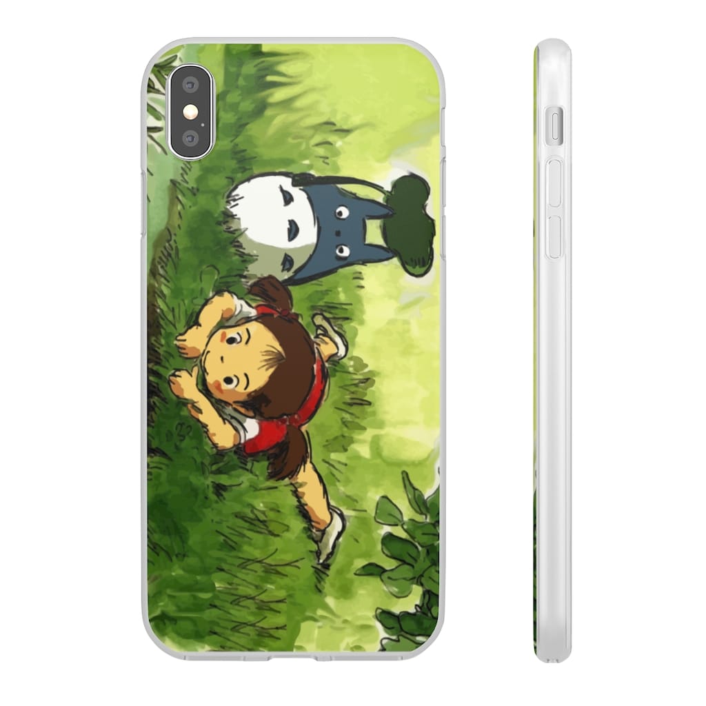 My Neighbor Totoro – Playing Mei iPhone Cases
