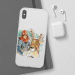 Princess Mononoke – Ashitaka Water Color iPhone Cases Ghibli Store ghibli.store