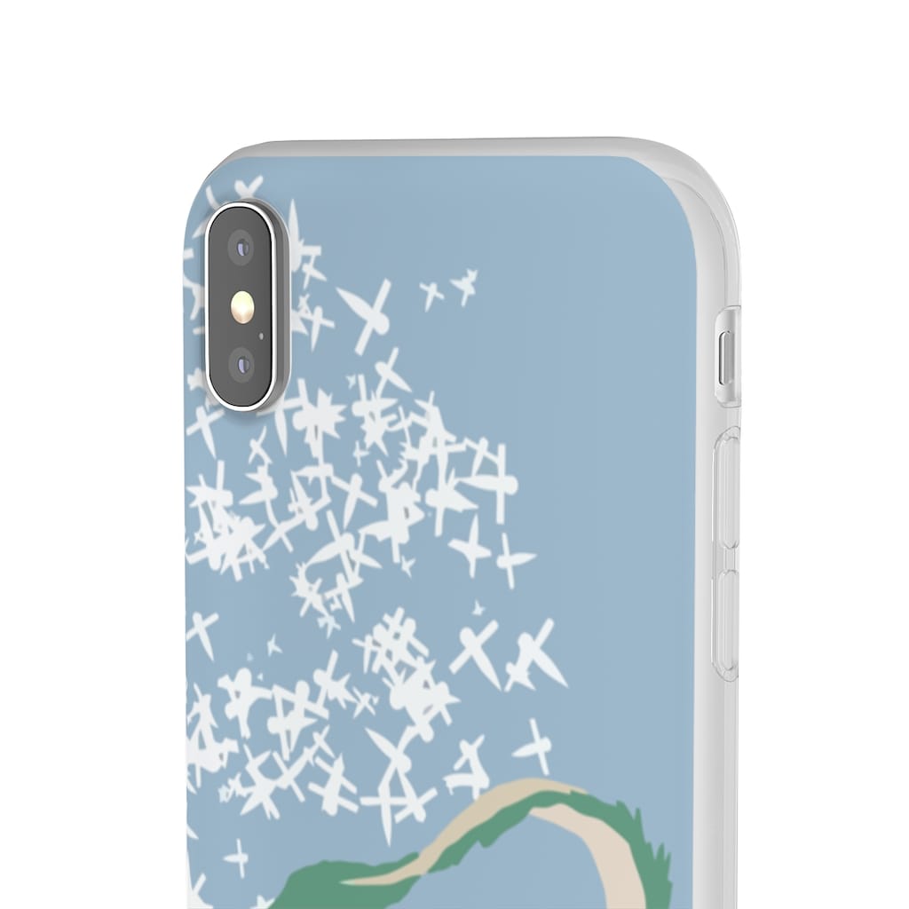 Spirited Away –  Flying Haku Dragon iPhone Cases