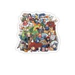 Ghibli Studio All Characters Stickers Ghibli Store ghibli.store