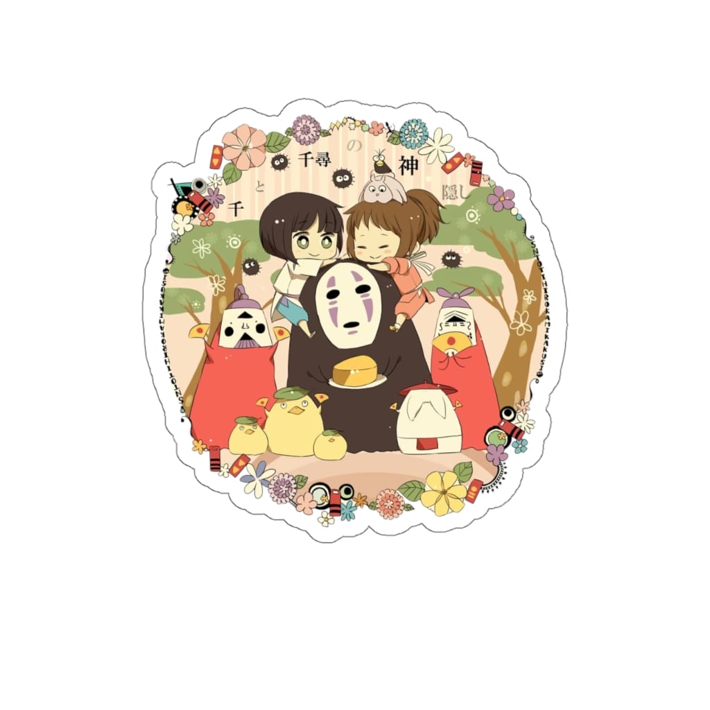 Spirited Away - Kaonashi No Face and Friends Stickers - Ghibli Store