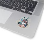 Ghibli universe in Totoro Shape Stickers