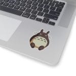 Angry Totoro Sticker Ghibli Store ghibli.store