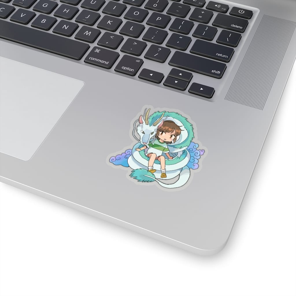 Spirited Away Chihiro and The Dragon Chibi Sticker
