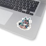 Ghibli universe in Totoro Shape Stickers