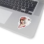 Angry Princess Mononoke Stickers Ghibli Store ghibli.store