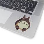 Angry Totoro Sticker Ghibli Store ghibli.store