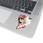 Angry Princess Mononoke Stickers Ghibli Store ghibli.store