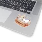 Cute Totoro in the Box Stickers Ghibli Store ghibli.store