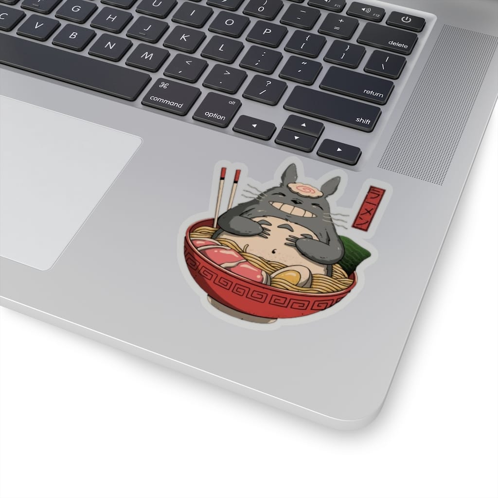 Totoro in the Ramen Bowl Stickers