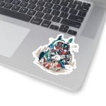 Ghibli universe in Totoro Shape Stickers Ghibli Store ghibli.store