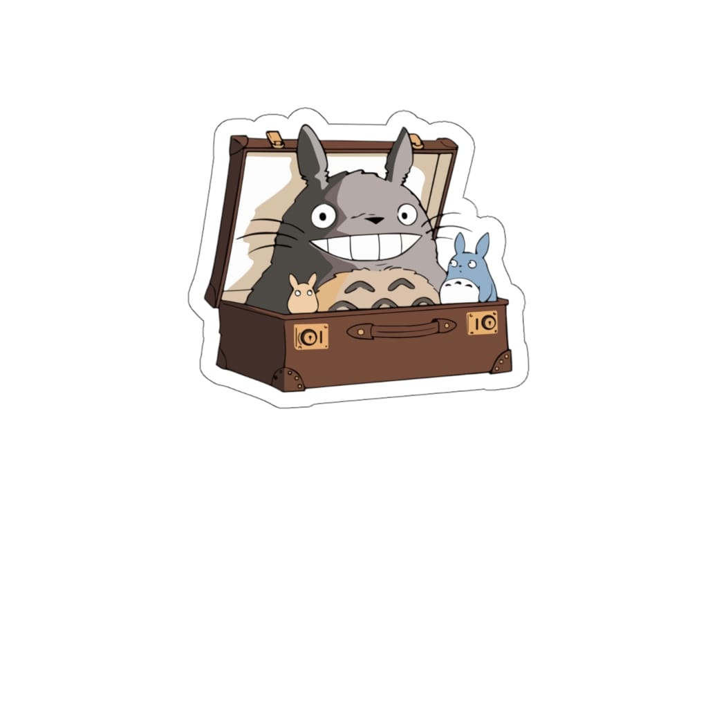 Totoro in the Chest Sticker