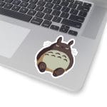 Angry Totoro Sticker Ghibli Store ghibli.store