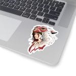 Angry Princess Mononoke Stickers Ghibli Store ghibli.store