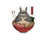 Totoro in the Ramen Bowl Stickers Ghibli Store ghibli.store