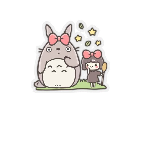 Totoro and Haku Dragon Stickers Ghibli Store ghibli.store