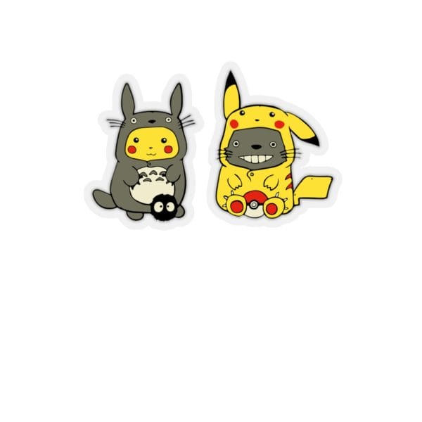 Totoro Cosplay Pikachu Stickers Ghibli Store ghibli.store