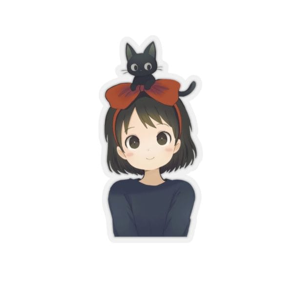 Kiki Hugging Jiji Stickers Ghibli Store ghibli.store
